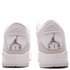 Air Jordan 3 Retro 'Pure Money' - White/Metallic Silver