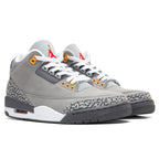 Air Jordan 3 Retro "Cool Grey" - Silver/Sport Red