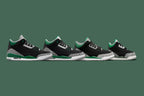Air Jordan 3 Retro (TD) "Pine Green" - Black/Pine Green/Silver
