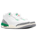 Women's Air Jordan 3 Retro - White/Varsity Red/Lucky Green