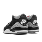 Air Jordan 3 Retro (GS) 'Black Cement' - Black/Fire Red/Cement Grey/Summit White