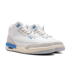 Air Jordan 3 Retro 'Lucky Shorts' (GS) - Summit White/Hydrogen Blue/Legend Blue