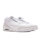 Air Jordan 3 Retro 'Pure Money' (GS) - White/Metalic Silver