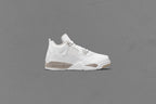 Air Jordan 4 Retro (PS) - White/Fire Red