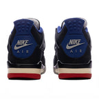 Air Jordan 4 Retro 'Rare Air' (GS) - Black/Fire Red/Deep Royal Blue