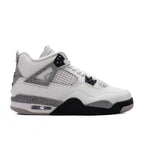 Air Jordan 4 Retro OG 'White Cement' (GS) - Summit White/Fire Red/Cement Grey/Black
