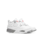 Air Jordan 4 Retro (TD) - White/Fire Red