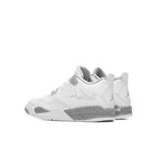 Air Jordan 4 Retro (TD) - White/Fire Red