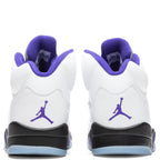 Air Jordan 5 Retro - White/Dark Concord/Black