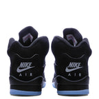 Air Jordan 5 Retro OG 'Black Metallic Reimagined' (GS) - Black/White/Metallic Silver/Fire Red