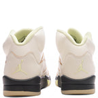 Women's Air Jordan 5 Retro - Sail/Luminous Green/Anthracite