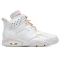Women's Air Jordan 6 Retro 'Gold Hoops' - White/Metallic Gold