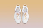 Women's Air Jordan 6 Retro 'Gold Hoops' - White/Metallic Gold