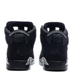 Air Jordan 6 Retro (GS)  - Black/Metallic Silver/Black