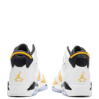 Air Jordan 6 Retro (GS) - White/Yellow Ochre/Black