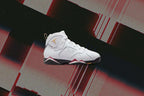 Air Jordan 7 Retro (PS) - White/Cardinal Red/Chutney