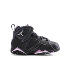 Air Jordan 7 Retro (TD) - Black/Barely Grape/Rush Fuchsia