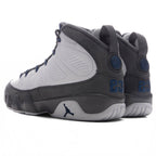 Air Jordan 9 Retro 'Flint Grey' - White/French Blue/Flint Grey