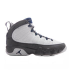 Air Jordan 9 Retro 'Flint Grey' (GS) - White/French Blue/Flint Grey