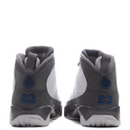 Air Jordan 9 Retro 'Flint Grey' (GS) - White/French Blue/Flint Grey