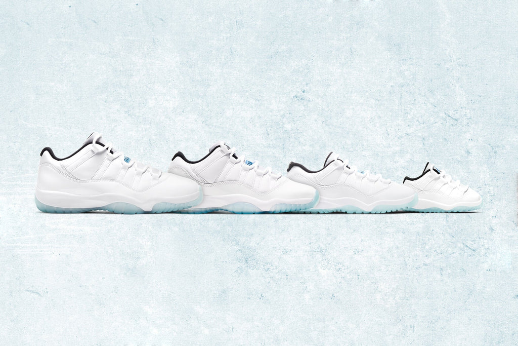 Air Jordan 11 Retro Low (TD) - White/Legend Blue