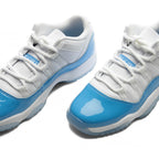 Air Jordan 11 Retro Low 'University Blue' (GS) - White/University Blue/Black