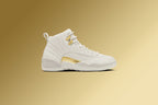 Women's Air Jordan 12 Retro - Phantom/Metallic Gold/White