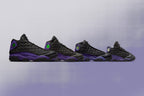 Air Jordan 13 Retro (TD) 'Court Purple' - Black/Court Purple/White