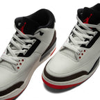 Air Jordan 3 Retro OG 'World's Best Dad' - Sail/Black/University Red/Pale Ivory