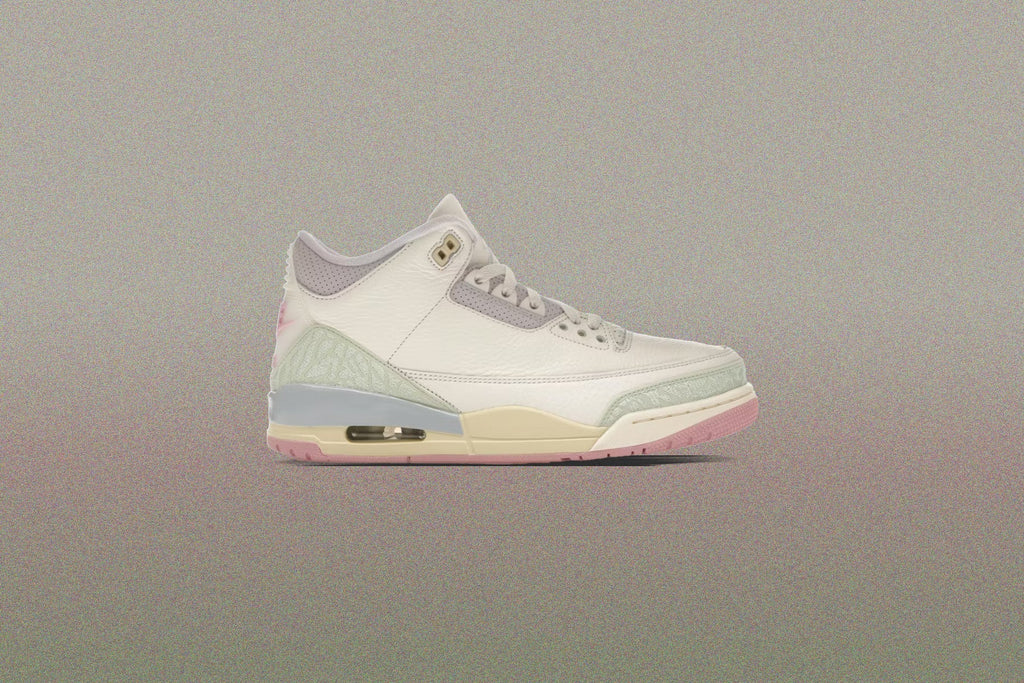 Air Jordan 3 Retro OG 'Spring is in the Air' - Sail/Jade Aura/Aura