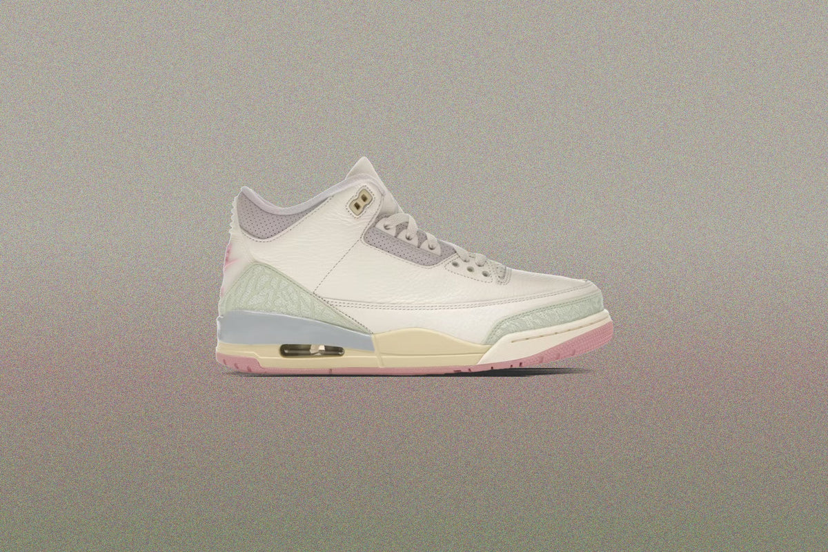 Air Jordan 3 Retro OG 'Spring is in the Air' - Sail/Jade Aura/Aura