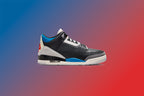 Air Jordan 3 Retro OG 'Rare Air' - Black/Chile Red/Neutral Grey