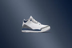 Air Jordan 3 Retro (PS) - White/Midnight Navy/Cement Grey