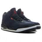 Air Jordan 3 x Levi's 'Rigid Denim' - Denim/Black/Sail/Indigo/Gym Red