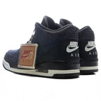 Air Jordan 3 x Levi's 'Rigid Denim' - Denim/Black/Sail/Indigo/Gym Red