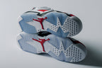 Air Jordan 6 Retro (GS) - White/Carmine