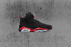Air Jordan 6 Retro 'Infrared Salesman' - Black/Light Crimson