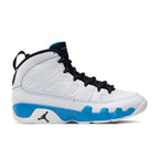 Air Jordan 9 Retro 'Powder Blue' (GS) - Summit White/Black/Dark Powder Blue