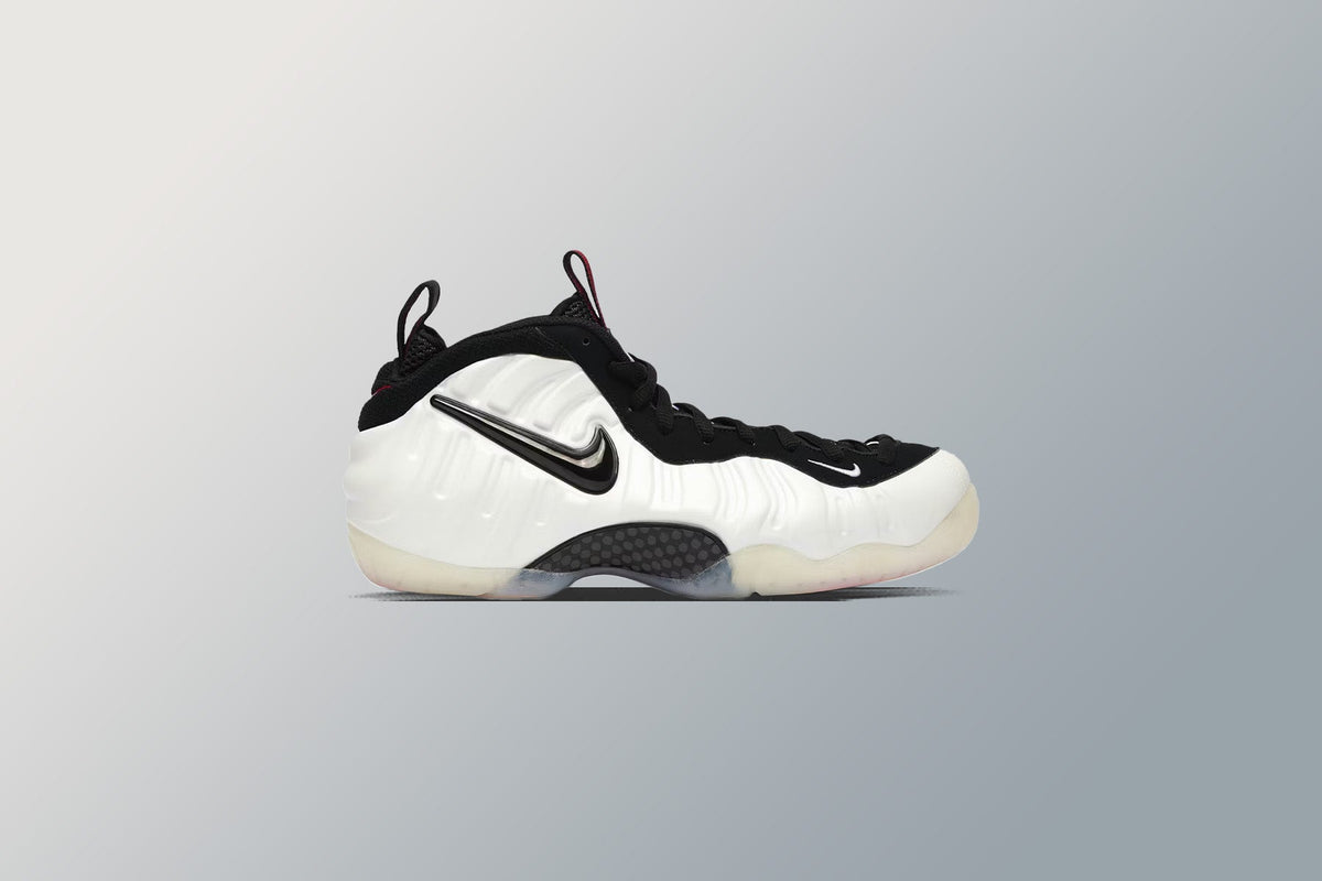 Air Foamposite Pro 'Pearl' - Pearl White/White Black/True Red