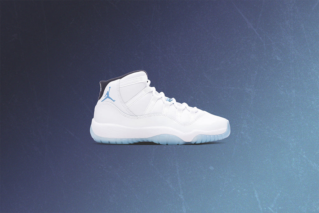Air Jordan 11 Retro (GS) - White/Legend Blue/Black
