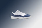 Air Jordan 11 Retro Low - White/Midnight Navy/Diffused Blue
