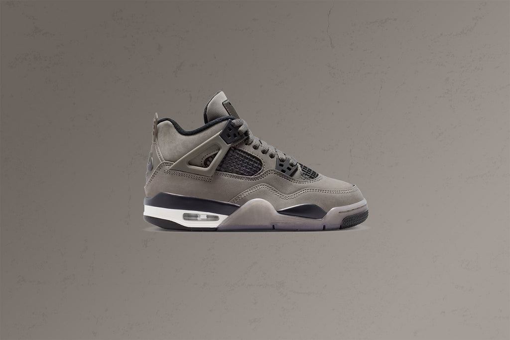 Air Jordan 4 Retro 'Cave Stone' (GS) - Cave Stone/Black/Phantom