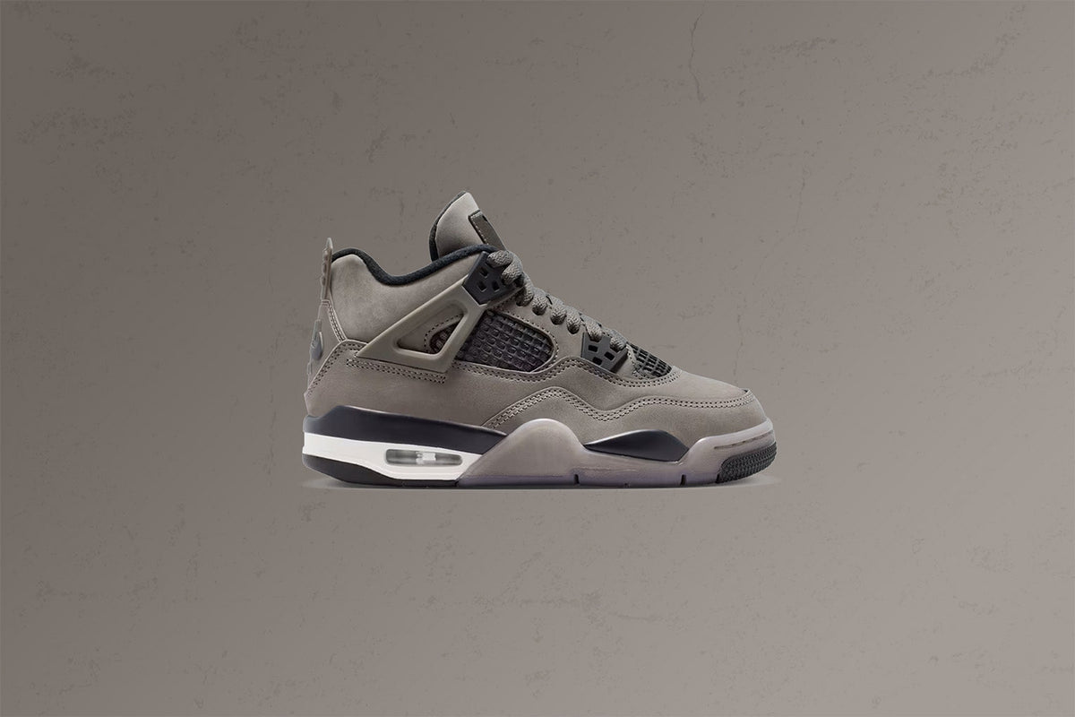 Air Jordan 4 Retro 'Cave Stone' (GS) - Cave Stone/Black/Phantom