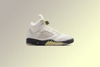 Women's Air Jordan 5 Retro - Sail/Luminous Green/Anthracite
