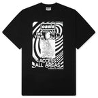 Pleasures x Oasis All Access T-Shirt - Black