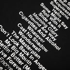 Pleasures x Oasis All Access T-Shirt - Black
