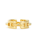 "A" Chain Ring - Gold