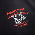 Amiri Bull Oversized Tee - Black