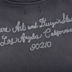 Amiri Design Studio Oversized Tee - Black