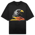 Amiri Eagle Oversized Tee - Black